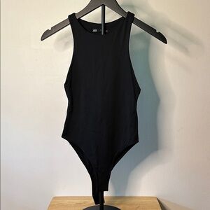 Zara Classic Black Bodysuit